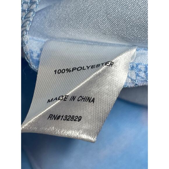 Superdown Blue Pink Tie Dye Sleeveless Tie Peplum Cami Camisole Crop Top Size S - Picture 4 of 4